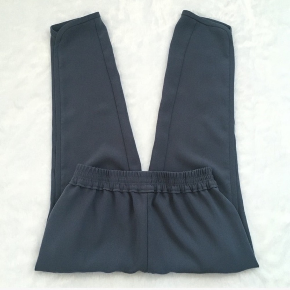 New Without Tags J. Crew Blue Gray Reese Pants, size 4. - Picture 5 of 7